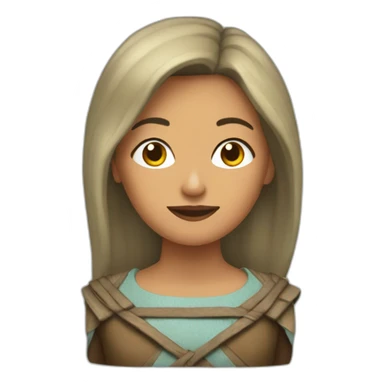 mujer trigueña sticker