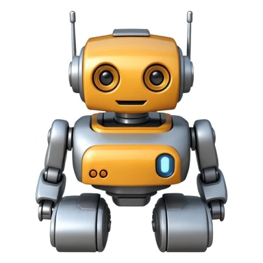 Robot cozmo smiling sticker