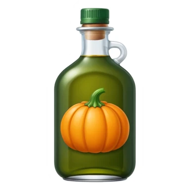 emoji of Austrian pumpkin seed oil sticker