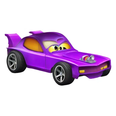 Hot wheels monster high Ghoul Mobile sports car sticker