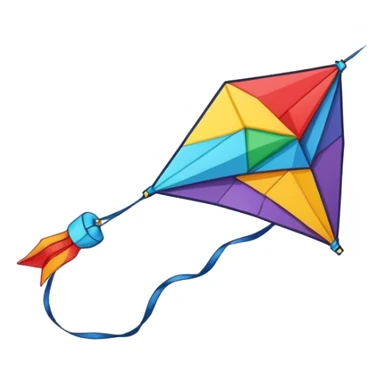 ✅ Design a sticker or emoji with the KITE AI theme. sticker