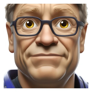 Warcraft soccer Bill Gates in Marvel Avengers style, oil paint, mysterious eyes, intricate lips, masterpiece pose, odd perspective, beautiful, desirable, logical sticker
