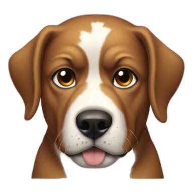 Dog iron man sticker