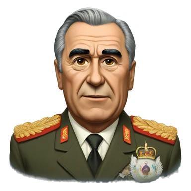 brezhnev sticker