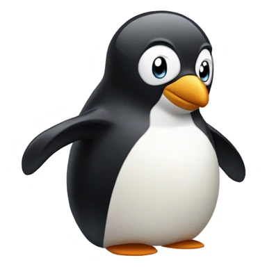 penguin saying ‘hi I’m Pengu ‘ sticker