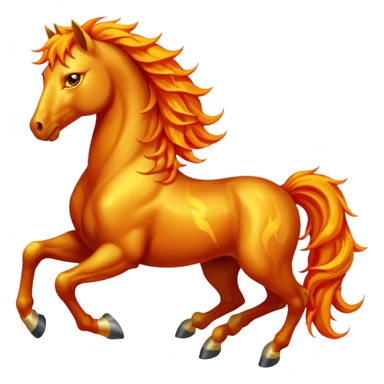 vietnamese fire horse sticker