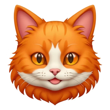 Cat smirking sticker