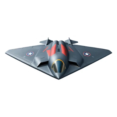 Assault Northrop Jet b-2 spirit sticker