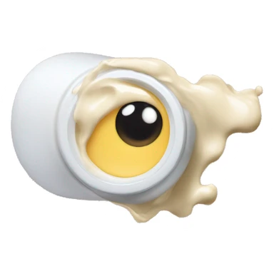 bottle eye cream cerave style  sticker