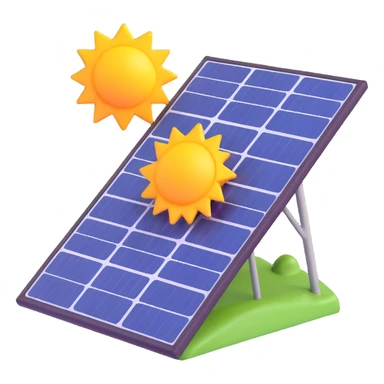 solar panel sticker