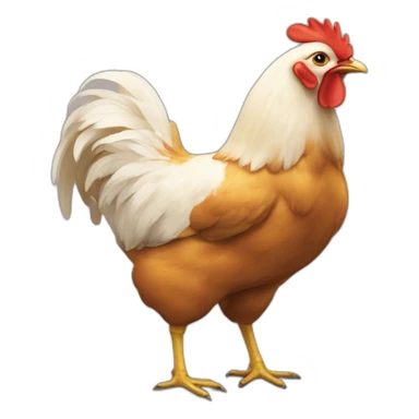 ser un gallina sticker