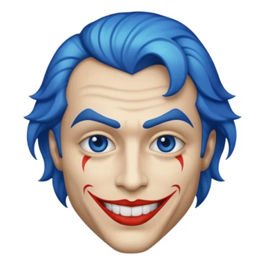 Glitter Blue coringa sticker