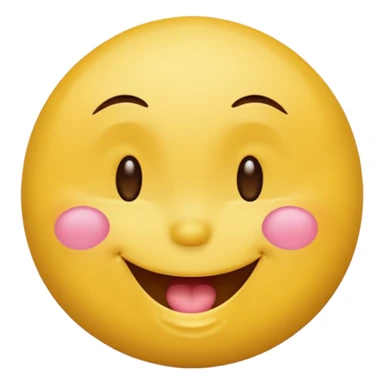 smiley face blowing a kiss and winking sticker