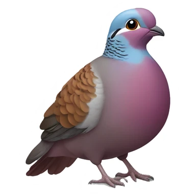 Ruddy Quail-Dove  sticker