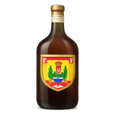Serbian alcohol sticker