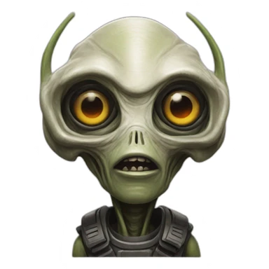 alien from district 9 sticker