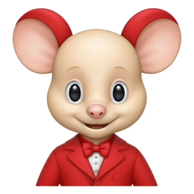 Luís Marques Mendes em figura de Topo Gigio sticker