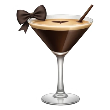 espresso martini big Black Bow  sticker