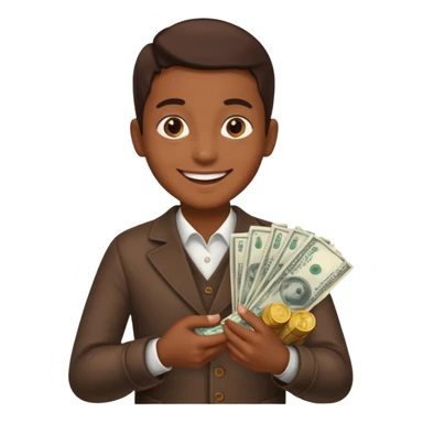 a person going to buy chocolate sticker