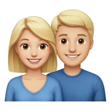 phone wallpaper with blonde couple as wallpaper sticker