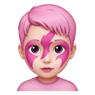 Pink child support payment
 sticker