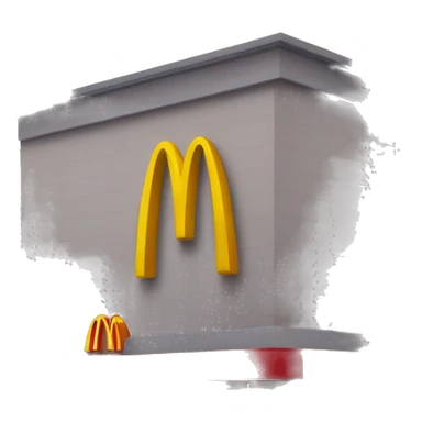 mcdonalds restaurant front sticker