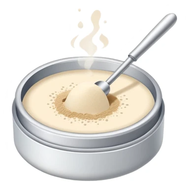 pact whit powder sticker