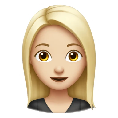 White girl playing piano  sticker