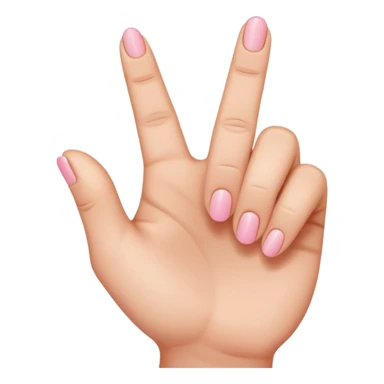 Like the middle finger flipping off emoji but with the pinky finger only (pinky finger flipping off) only the pinky finger sticking up sticker