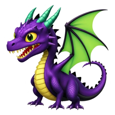 Plankton-Venom-Spyro-Cynder-Toothless-fusion sticker