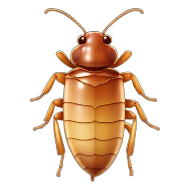 bedbug champagne sticker