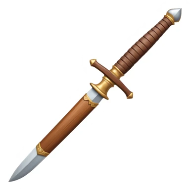 wooden gladius sticker