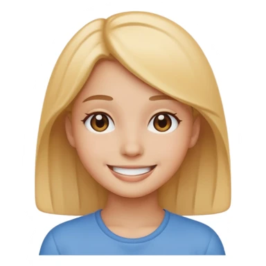 İt should give clean girl vibe it should be an emoji not a peope sticker