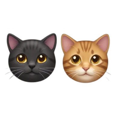 mari and cat sticker