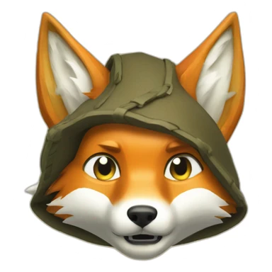link from the legend of zelda but it's a fox sticker