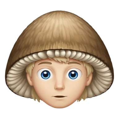 make a white American boy with blue eyes long eyelashes huge huge head in the shape of a triangle and mushroom hair a bit of a unibrow wanna be fluffy hair but is straight and tiny Bodie sticker