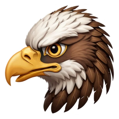 Eagle head emoji sticker