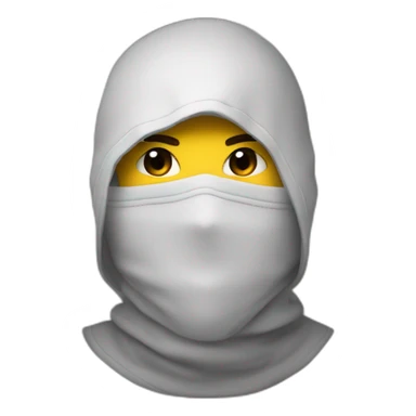 ASMR balaclava sticker