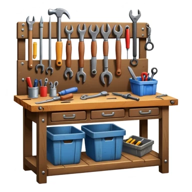 Workshop Bench sticker