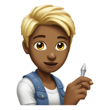 Babe wow what is a nail sticker