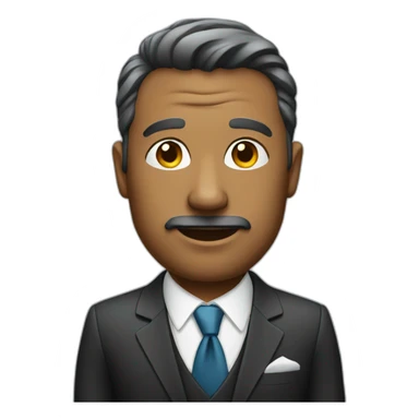 Rich businessman sticker