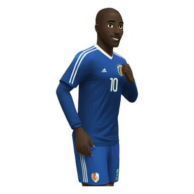 Fode abdoulaye camara joue au football sticker