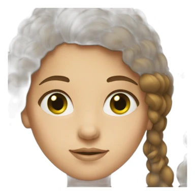 girl-designer-with-brown-hair-green-eyes sticker