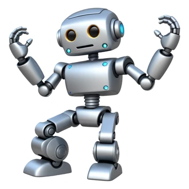 robot dance sticker