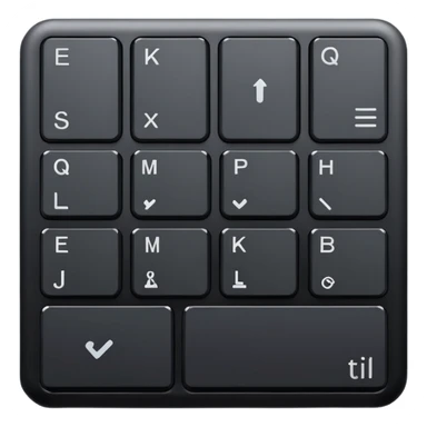 keyboard with highlighted Enter key sticker