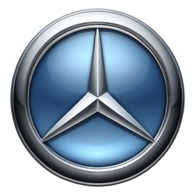 Mercedes benz logo sticker