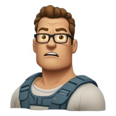 angry-hank-hill sticker