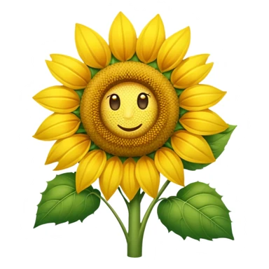 sunflower sticker