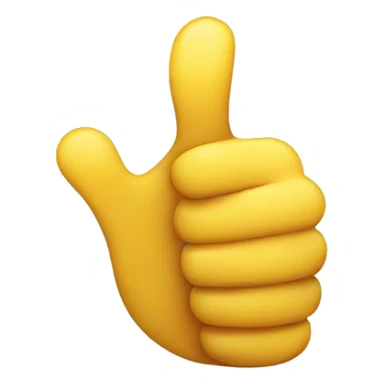 extremely positive emoji with thumps up sticker