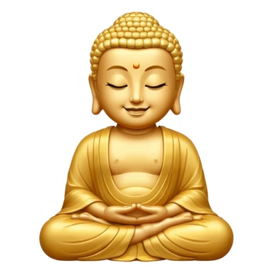 buddha emoji sticker